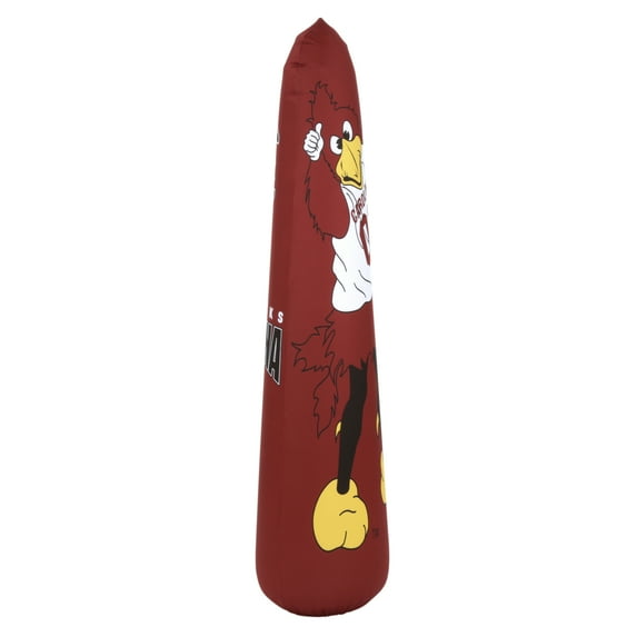 Kid Tough Fitness Inflatable 5FT Free-Standing Punching Bag + Machine Washable Fabric Cover South Carolina Gamecocks Kids Workout Buddy by Bonk Fit