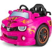 Kid Trax Dizzy Racers 6V Ride On Electric Car   360  Spin, Up to 66lbs, Ages 2-5, Pink