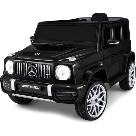 Kid Trax Mercedes Benz AMG G63 Car Kids Electric Ride-On Toy, 6 Volts, Ages 3-5 Years, Black