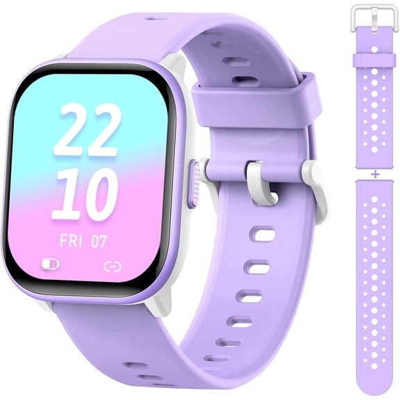 Kid Watch for Girl Boy with IP68 Waterproof, Girl Watch with 19 port Mode, leep Tracking, Pedometer, topwatch, Kid Activity Tracker, Birthday Gift for Girl Age 6-15 Year Old