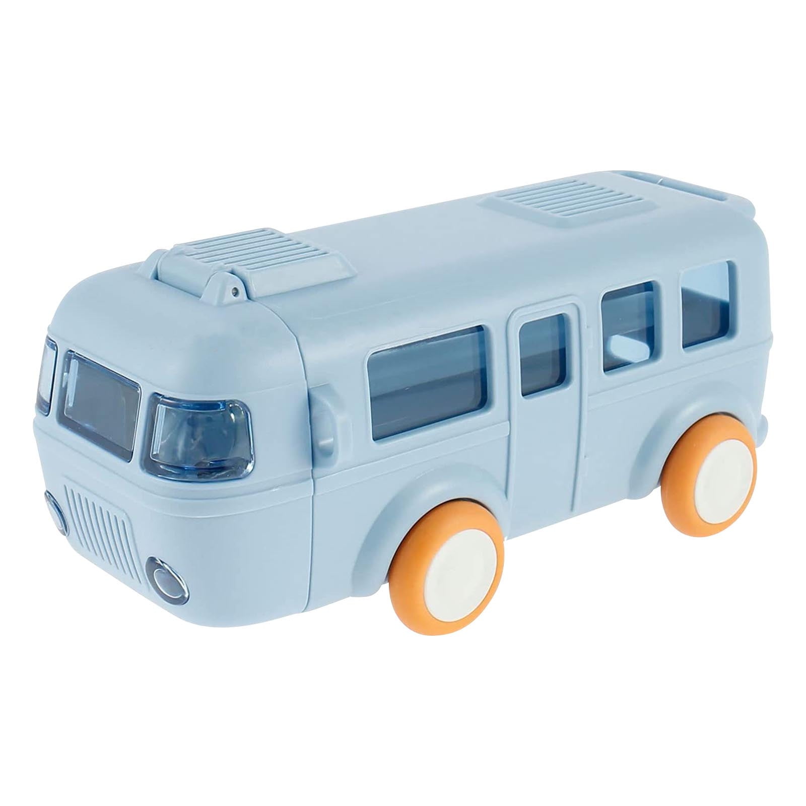 Yarino Kid Water Bottle for Kids 59 ozBaby Bus Water Cup Car For Students To School Car Straw Water Bottles