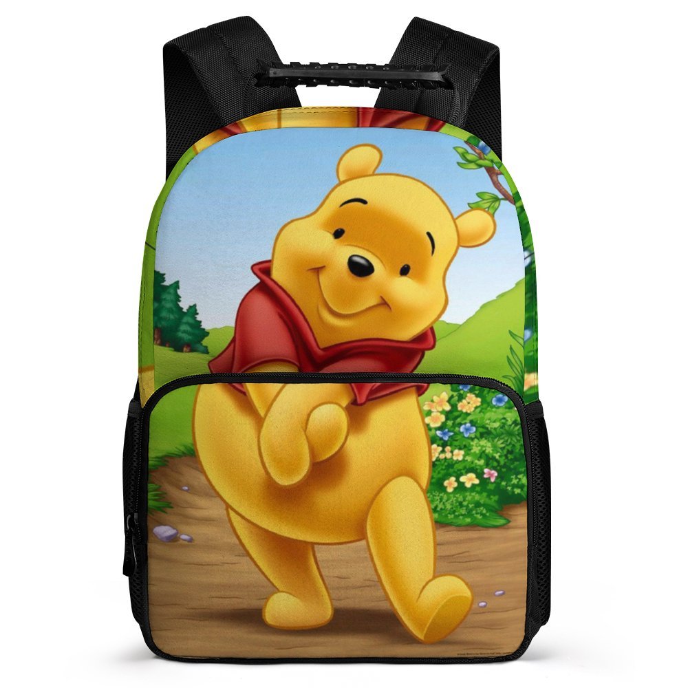 Kid Winnie The Pooh School Backpack Bookbag Daypack School Bag for