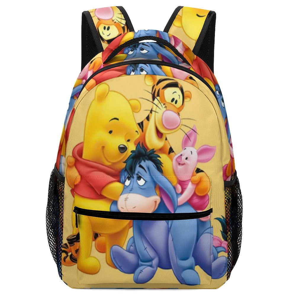 Kid Winnie The Pooh School Backpack Bookbag Daypack School Bag for ...