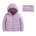 thumbnail image 1 of Kid Winter Coats for Kids Lightweight Water-Resistant Hooded Kids Down Jacket 4-5 Years Toddler Boy Clothes, 1 of 5