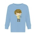 thumbnail image 1 of Kid With A Bird Long Sleeve Toddler -Image by Shutterstock,  3 Toddler, 1 of 4