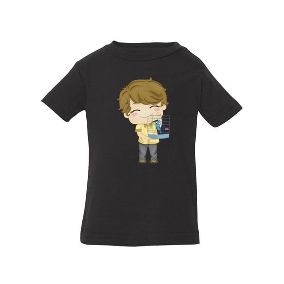 Kid With A Bird Long Sleeve Toddler -Image by Shutterstock,  5 Toddler