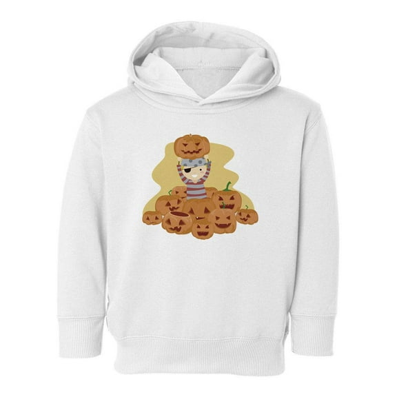 Kid With Jack O Lanterns Hoodie Toddler -Image by Shutterstock,  5 Toddler