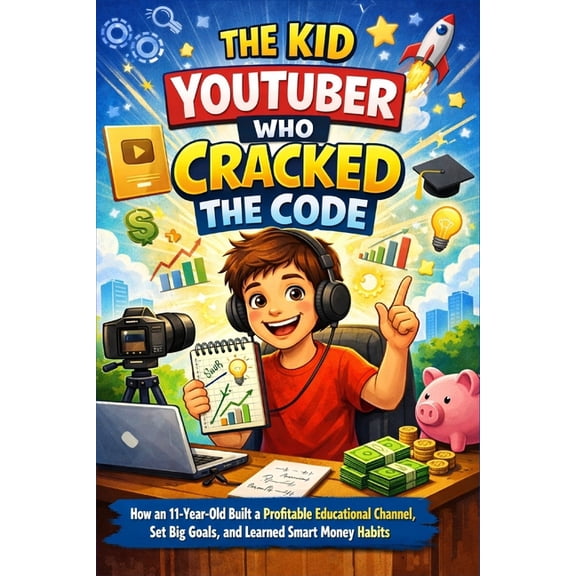 The Kid YouTuber Who Cracked the Code: How an 11-Year-Old Built a Profitable Educational Channel, Set Big Goals and Lear, (Paperback)