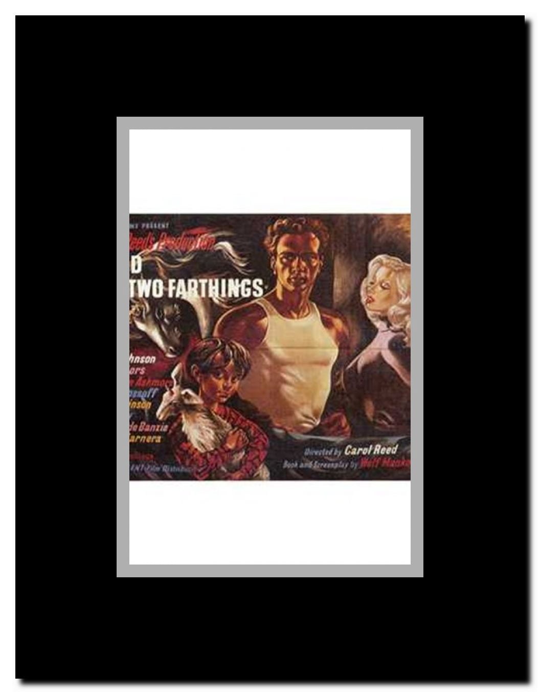 Kid for Two Farthings Framed Movie Poster