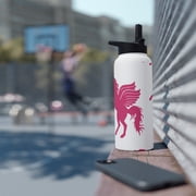 Kid friendly unicorn Stainless Steel Water Bottle, Standard Lid