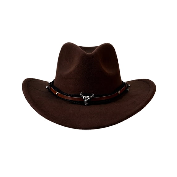 Kid plush Felt Cowboy Hat Parade Block Hiking Traditional,One Size