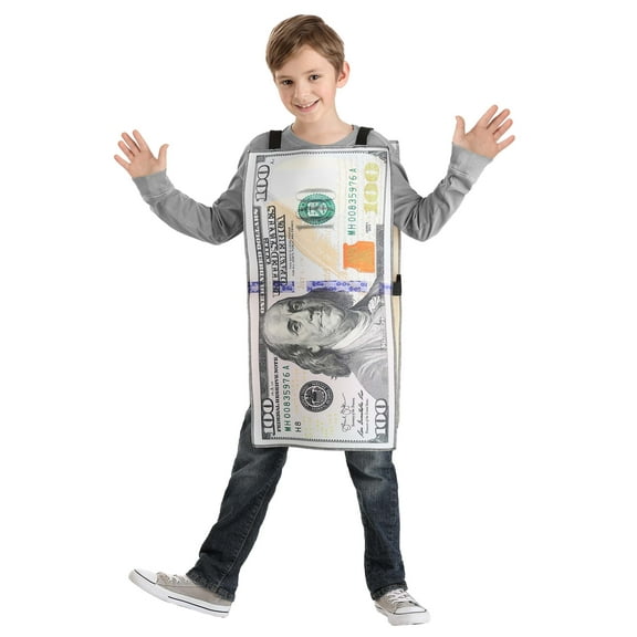 Kid's 100 Dollar Bill Costume