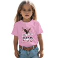 thumbnail image 1 of Kid's 250th Anniversary Print Shirt Bald Eagle and USA Flag Patriotic Tshirt for Girls Boys 4th of July Memorial Day 1-13 Years, 1 of 6