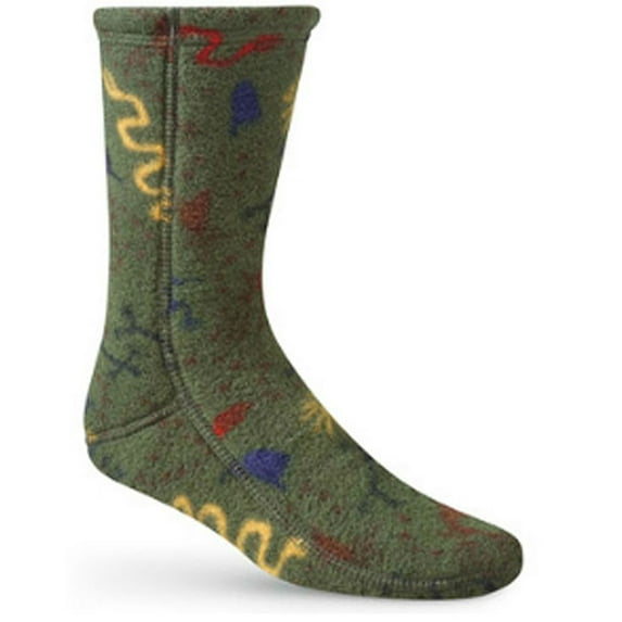Kid's Acorn VersaFit Fleece Socks OLIVE S