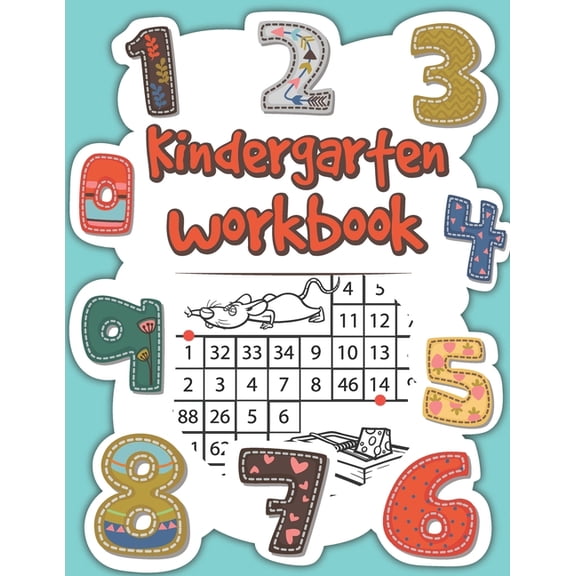 Kid's Activity Books: Kindergarten Workbook: Big Math Workbook for Kindergarteners with Problem Solving Activities and Pictures to Color (Paperback)