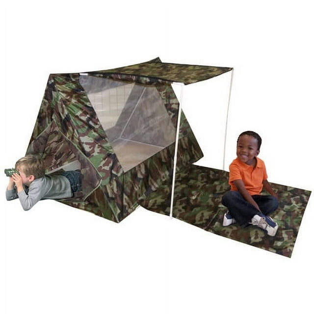 Kid's Adventure Camo Fort Play Tent