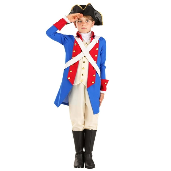 Kid's American Revolution Soldier Costume