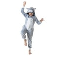 thumbnail image 1 of Kid's Animal Onesie Pajama, LEOPARD, L, 1 of 5