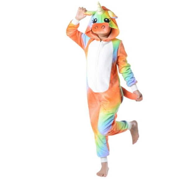 Kid's Animal Onesie Pajama, UNICORN, S