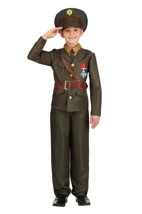 Kid's Army Officer Costume