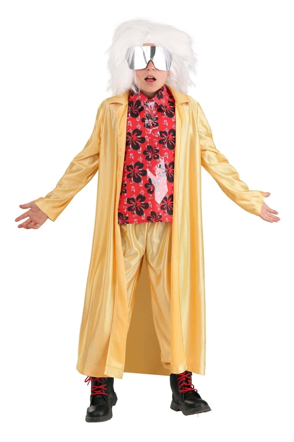 Kid's Back to the Future 2015 Doc Brown Costume