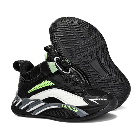 Kid's Basketball Shoes Boys Sneakers Girls Trainers Comfort High Top Basketball Shoes for Boys(Little Kid/Big Kid)