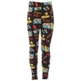 thumbnail image 1 of Kid's Beach Theme Mini Van Pattern Printed Leggings - L/XL, 1 of 3
