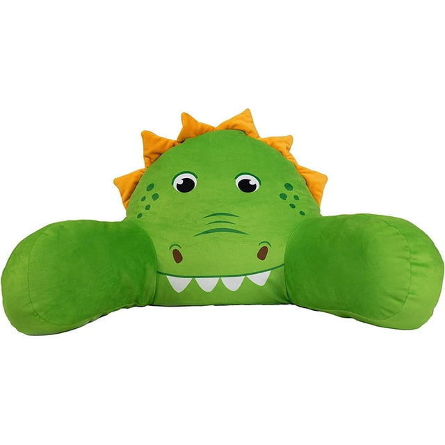 Kid's Bed Rest Pillow with Arms, Back Rest Cushion for Reading or