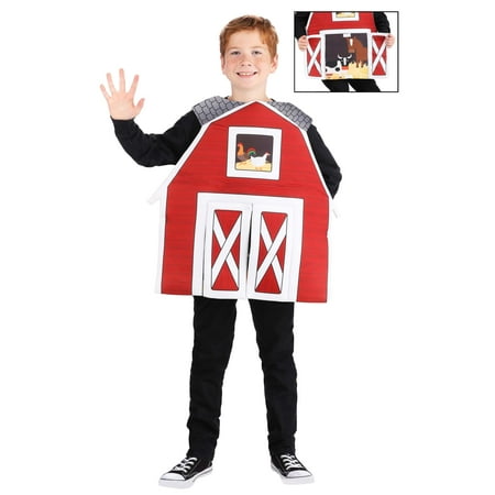 Kid's Big Red Barn Costume