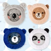 Kid s Boo Boo Ice Packs w/Ultra Soft and Fun Sleeves- Hot and Cold Therapy - Children s Pain Relief Cold Compress for Injuries Panda