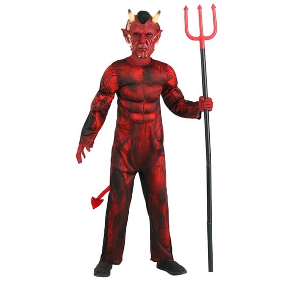 Kid's Brawny Devil Costume