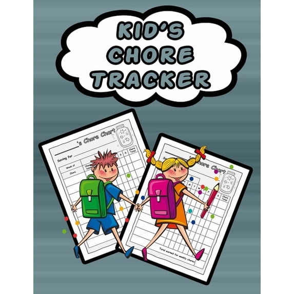 On Target Kids Notebooks Kid's Chore Tracker: 110 Pages, 13 Months of ...