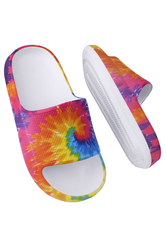 Kid's Cloud Slides Girls Boys Comfort Non-Slip Thick Sole Pillow Slippers