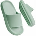 thumbnail image 1 of Kid's Cloud Slides Girls Boys Comfort Non-Slip Thick Sole Pillow Slippers, 1 of 6
