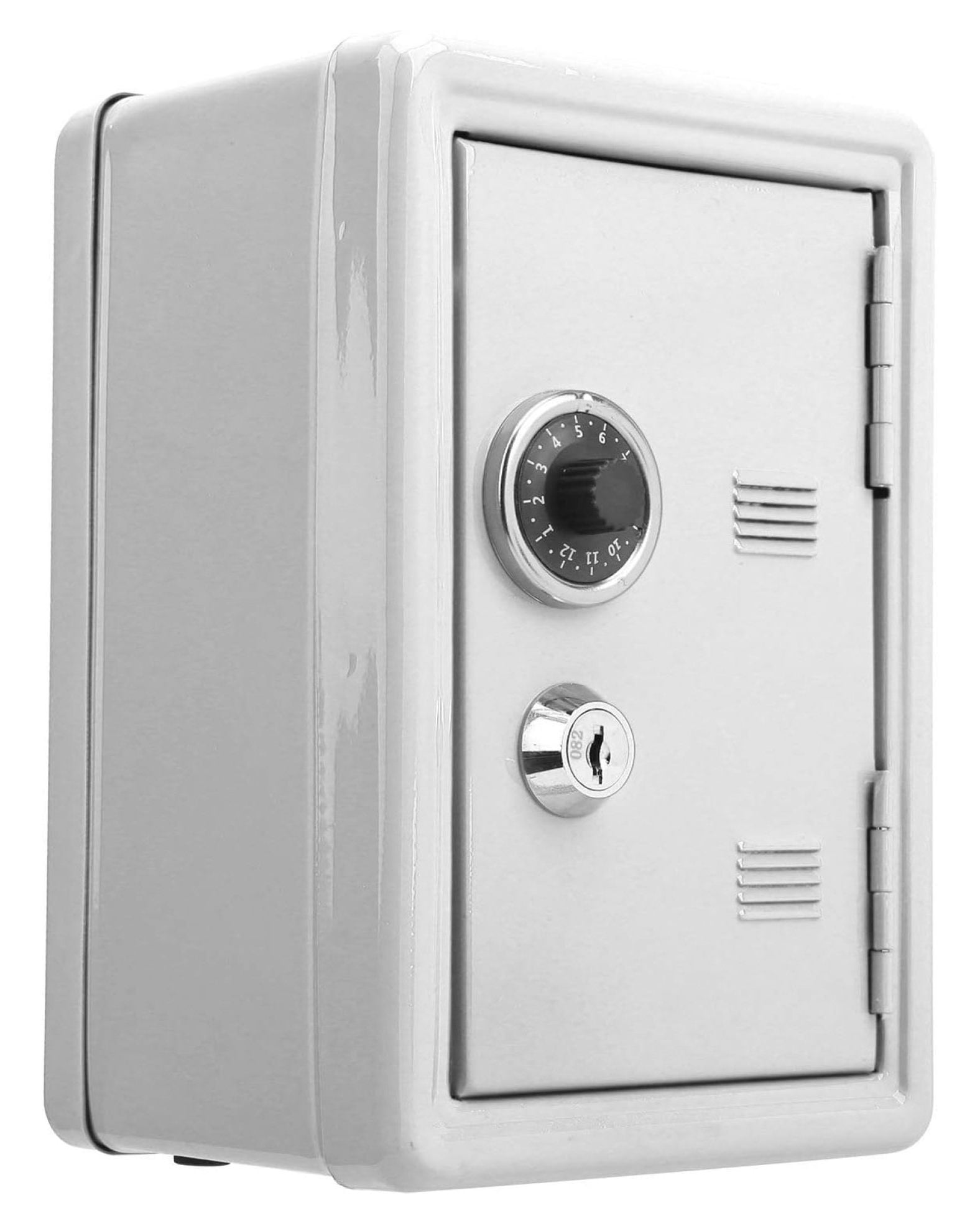 Kid's Coin Bank Locker Safe, Metal Kids Safe Money Bank with Single