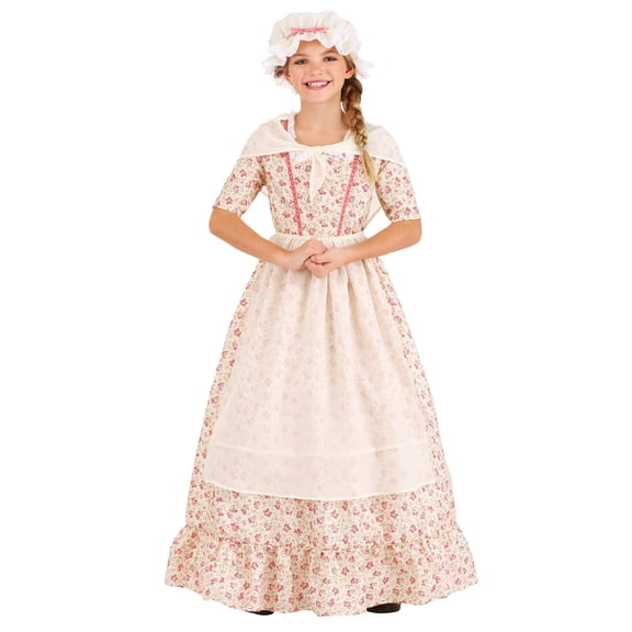 Kid's Colonial Girl Costume