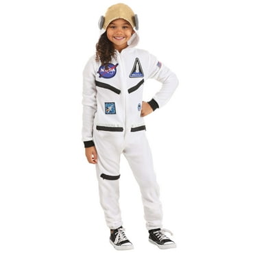 Kid's Cozy Astronaut Jumpsuit Costume