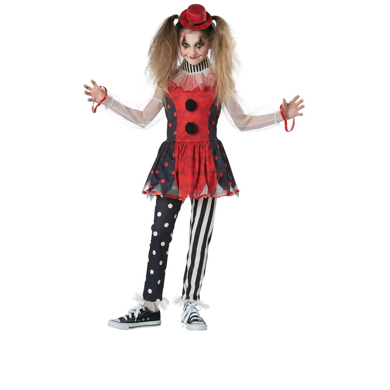 Vintage clown girl costume discount