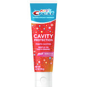 Kids Crest Cavity Protection Bubblegum Flavor Toothpaste Gel Formula 4.2 oz 2 Pack