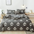thumbnail image 1 of Kid's Cute Bedding Duvet Cover Set Queen- Black and White Panda 100% Natural Cotton with 2 Pieces Ultra Soft Breathable Comforter Cover (Panda, Queen), 1 of 5