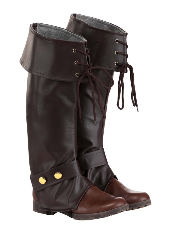 Kid's Deluxe Brown Boot Tops