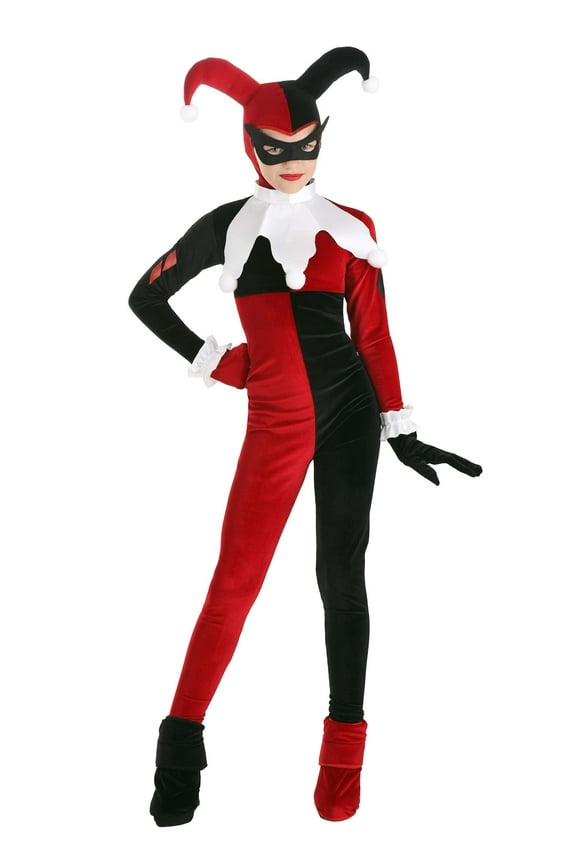 Kid's Deluxe Harley Quinn Costume