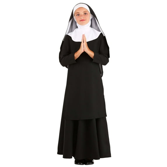 Kid's Deluxe Nun Costume