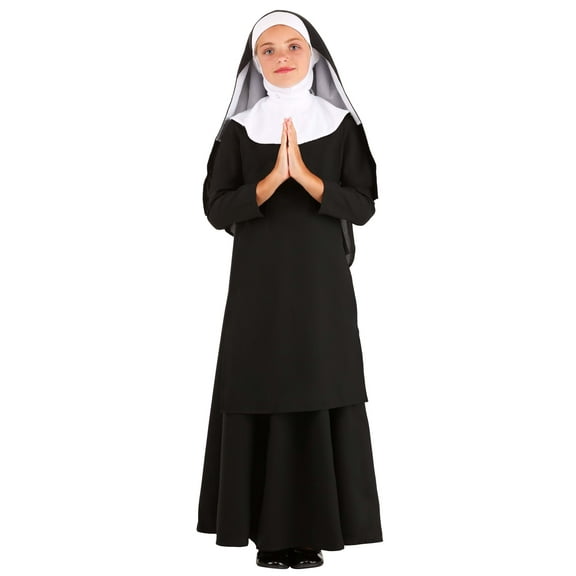 Kid's Deluxe Nun Costume