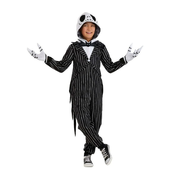 Kid's Disney Jack Skellington Onesie Costume