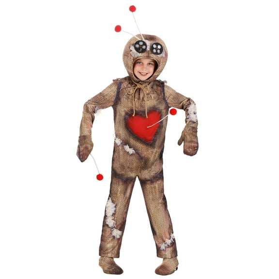 Kid's Distressed Voodoo Doll Costume