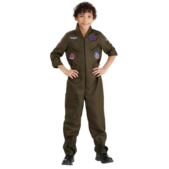 Kid's Flight Suit Top Gun Costume