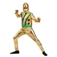 thumbnail image 1 of Kid's Gold Ninja Master Costume, 1 of 5