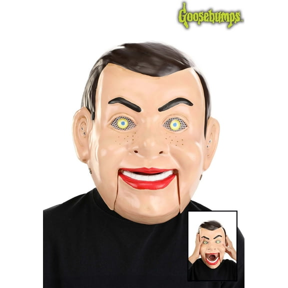 Kid's Goosebumps Slappy Mouth Mover Half Mask