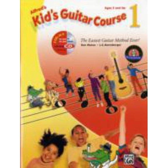 Pre-Owned Alfred's Kid's Guitar Course 1: The Easiest Guitar Method Ever!, Book & Enhanced CD (Unknown) 0882849891 9780882849898